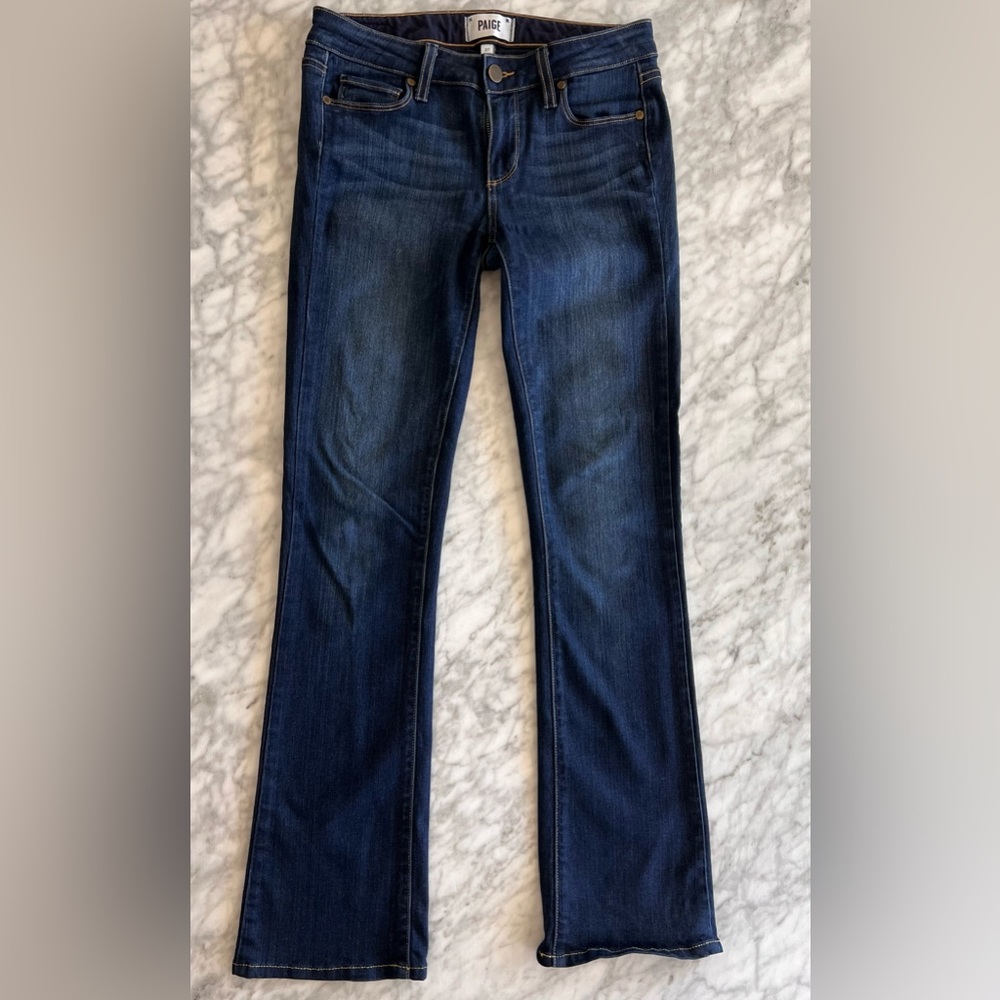 Paige Manhattan Boot Cut Dark Blue